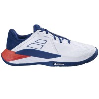 Babolat Propulse Fury 3 Bianco Blu Rosso Scarpe da ginnastica  Offerta + Economico