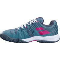 Babolat Sensa Atlantic Blu Bianco Sneakers Donna  Offerta + Economico