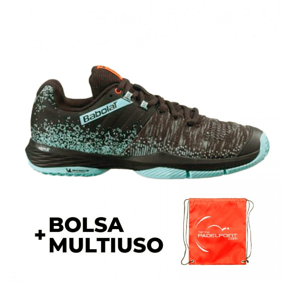 Babolat Sensa Scarpe turchesi nere da donna
