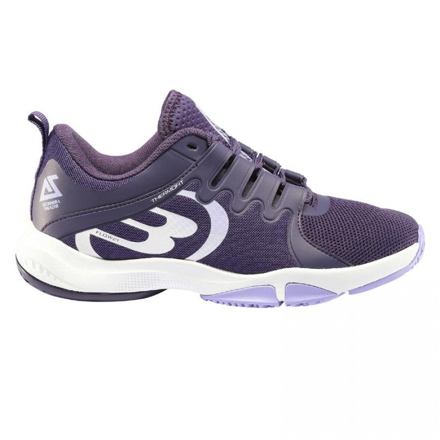 Bullpadel Ale Salazar Flow Hybrid Fly 21 Scarpe viola - Barata Oferta Outlet