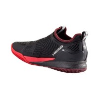 Head Endure Pro BOA Clay Black Red Sneakers