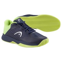 Head Revolt Pro 4.5 Clay Blu Navy Lime Junior Sneakers  Offerta + Economico