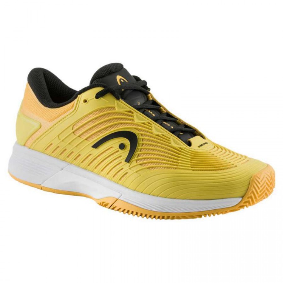 Scarpe Head Revolt Pro 4.5 Banana Nero - TERRA BATTUTA  Offerta + Economico