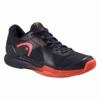 Head Sprint Pro 4.0 Clay Blu Scuro Rosso Sneakers  Offerta + Economico