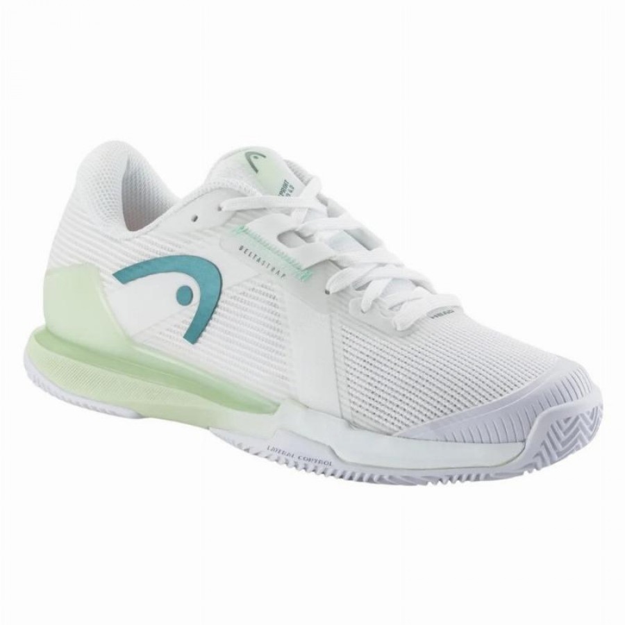 Head Sprint Pro 4.0 Clay Bianco Verde Chiaro Sneakers Donna  Offerta + Economico