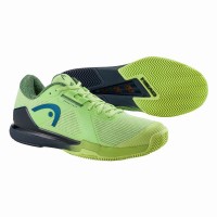 Head Sprint Pro 4.0 Clay Lime Blu Navy Sneakers  Offerta + Economico
