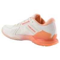 Scarpe Head Sprint Pro 4.0 Padel Bianco Corallo Donna Scarpe Head Sprint Pro 4.0 Padel Bianco Corallo Donna