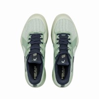 Head Sprint Pro 4.0 Padel Green Scarpe Nere