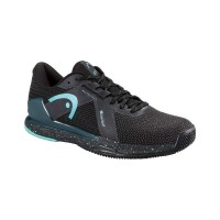 Head Sprint Pro 4.0 SF Clay Black Turchese