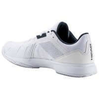 Scarpe Head Sprint Team 3.5 Bianco Mirtillo - TERRA BATTUTA  Offerta + Economico