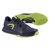 Head Sprint Team 4.0 Sneakers Lime Blu Navy Argilla  Offerta + Economico