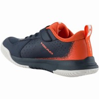 Head Sprint Velcro 4.0 Blu Scuro Rosso Junior Sneakers