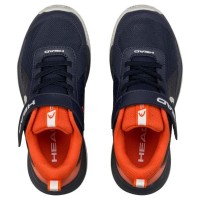 Head Sprint Velcro 4.0 Blu Scuro Rosso Junior Sneakers