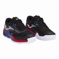 Joma Roland 2401 Nero Rosso Scarpe da ginnastica  Offerta + Economico