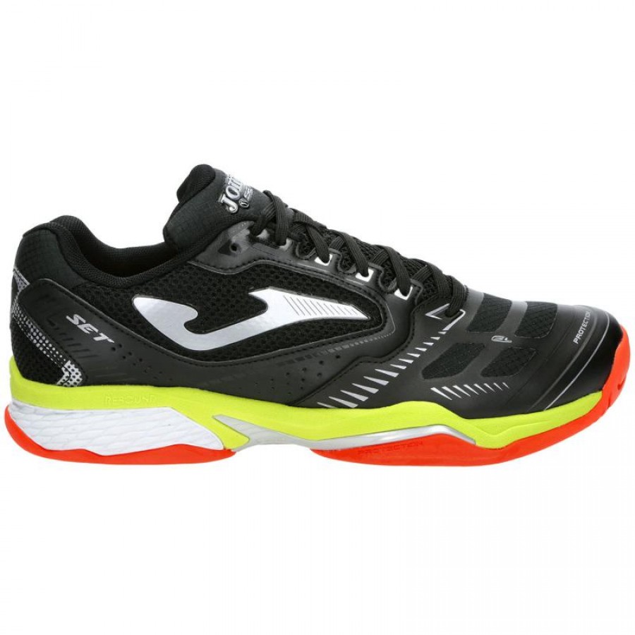 Joma Set 2201 Sneakers Fluor Giallo Nero PADELPOINT Joma Set 2201 Sneakers Fluor Giallo Nero