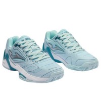 Sneakers femminili Joma Set 2627 blu turchese