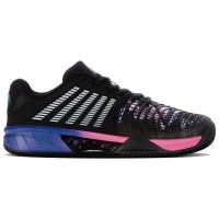 Zapatillas Kswiss Express Light 3 HB Padel Azul Rosa Neon  Offerta + Economico
