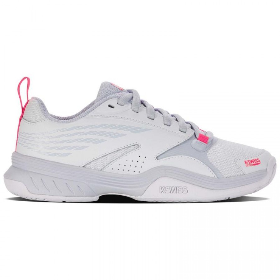Scarpe Kswiss Speedex Padel Bianco Rosa Neon Donna  Offerta + Economico