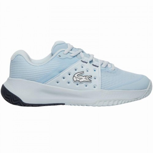 Zapatillas Lacoste Servizio di Potenza 125 Azul Claro Mujer