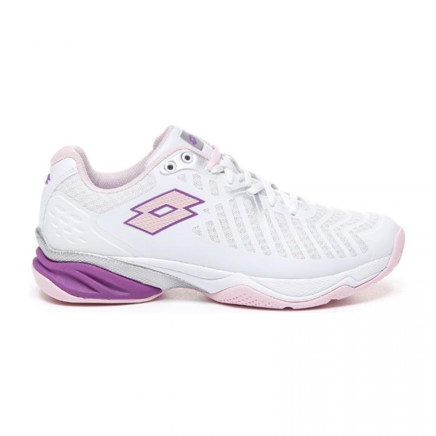 Lotto Spazio 400 Clay Blanco Purpura Sneakers