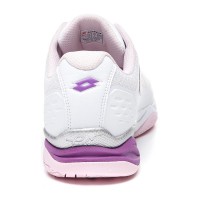 Lotto Spazio 400 Clay Blanco Purpura Sneakers