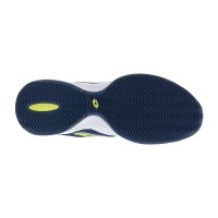 Sneakers Lotto Superrapida 400 IV Bianco Giallo Blu Acido Denim  Offerta + Economico