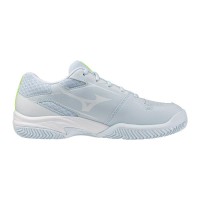 Mizuno Break Shot 5 Scarpe da donna Clay Light Blue Bianco Fluor