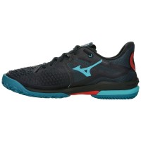 Sneakers Mizuno Wave Exceed Tour 6 Padel Nero Blu Rosso  Offerta + Economico