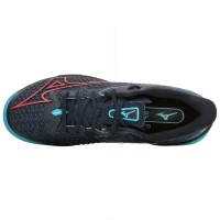 Sneakers Mizuno Wave Exceed Tour 6 Padel Nero Blu Rosso  Offerta + Economico