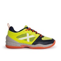 Munich Atomik 25 Sneakers Giallo Fluor Marine PADELPOINT Munich Atomik 25 Sneakers Giallo Fluor Marine