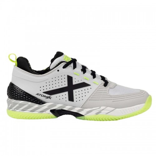 Sneakers Monaco Atomik 50 Grigia Giallo Fluor