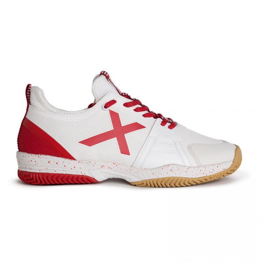 Munich Oxygen 37 PAD Sneakers Bianco Rosso