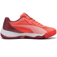 Puma Nova Court Rosso Bordeaux Bianco Sneakers  Offerta + Economico