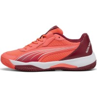 Puma Nova Court Rosso Bordeaux Bianco Sneakers  Offerta + Economico