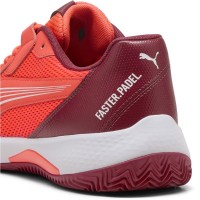 Puma Nova Court Rosso Bordeaux Bianco Sneakers  Offerta + Economico