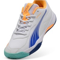 Puma Nova Smash Bianco Blu Arancione Sneakers  Offerta + Economico