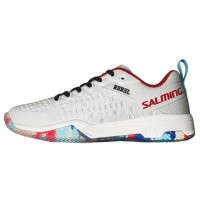 Scarpe Salming Rebel Light Dazzle Bianca Rosso Blu Donna  Offerta + Economico