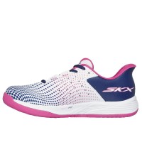 Skechers Viper Court Reload Scarpe da donna blu navy bianche