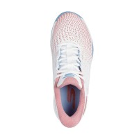 Skechers Viper Court Reload Scarpe da donna rosa bianche