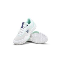Sneakers da donna Wilson Courtglide Acquamarina Bianca