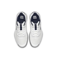 Sneakers Wilson Courtglide Bianco Blu Scuro Grigio