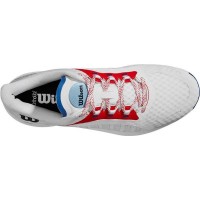 Scarpe Wilson Hurakn Pro Bianca Rosso Blu  Offerta + Economico
