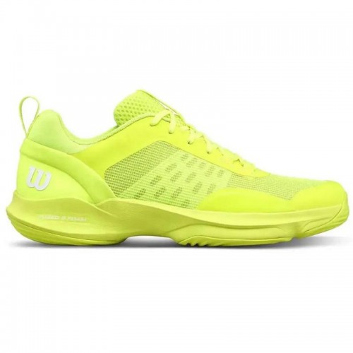 Wilson Hurakn Pro V2 Giallo Fluorescente Bianco Sneakers Donna