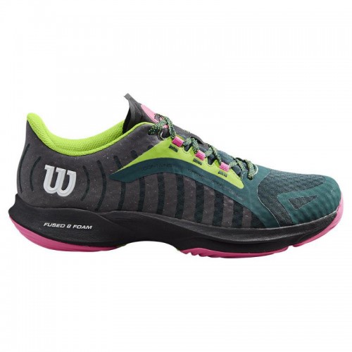 Wilson Hurakn Pro Verde Nero Sneakers Donna