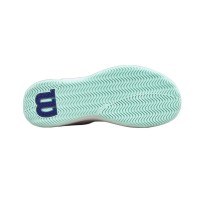 Scarpe da ginnastica Wilson Intrigue Lite White Aquamarine per donna