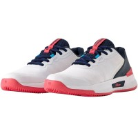Wilson Intrigue Pro Clay Bianco Blu Navy Sneakers Donna
