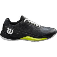 Scarpe Wilson Rush Pro 4.0 Terra Battuta Nero Bianco Giallo  Offerta + Economico