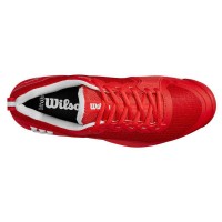 Wilson Rush Pro 4.5 Clay Rosso Bianco Sneakers  Offerta + Economico