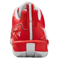 Wilson Rush Pro 4.5 Clay Rosso Bianco Sneakers  Offerta + Economico