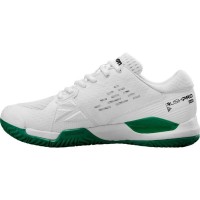 Sneakers Junior bianco verde Wilson Rush Pro Ace